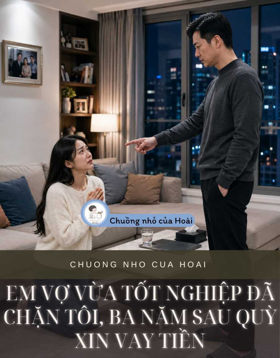 Em Vợ Vừa Tốt Nghiệp Đã Chặn Tôi, Ba Năm Sau Quỳ Xin Vay Tiền